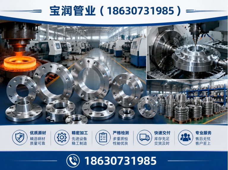 河北沧州经济开发区法兰生产展示图